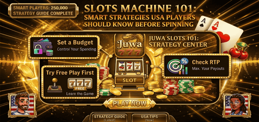 Slots Machine 101: Smart Strategies USA Players Should Know Before Spinning
