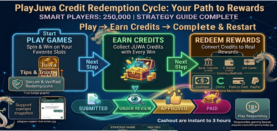 How to Redeem Rewards on PlayJuwa | Cash Out Guide 2026