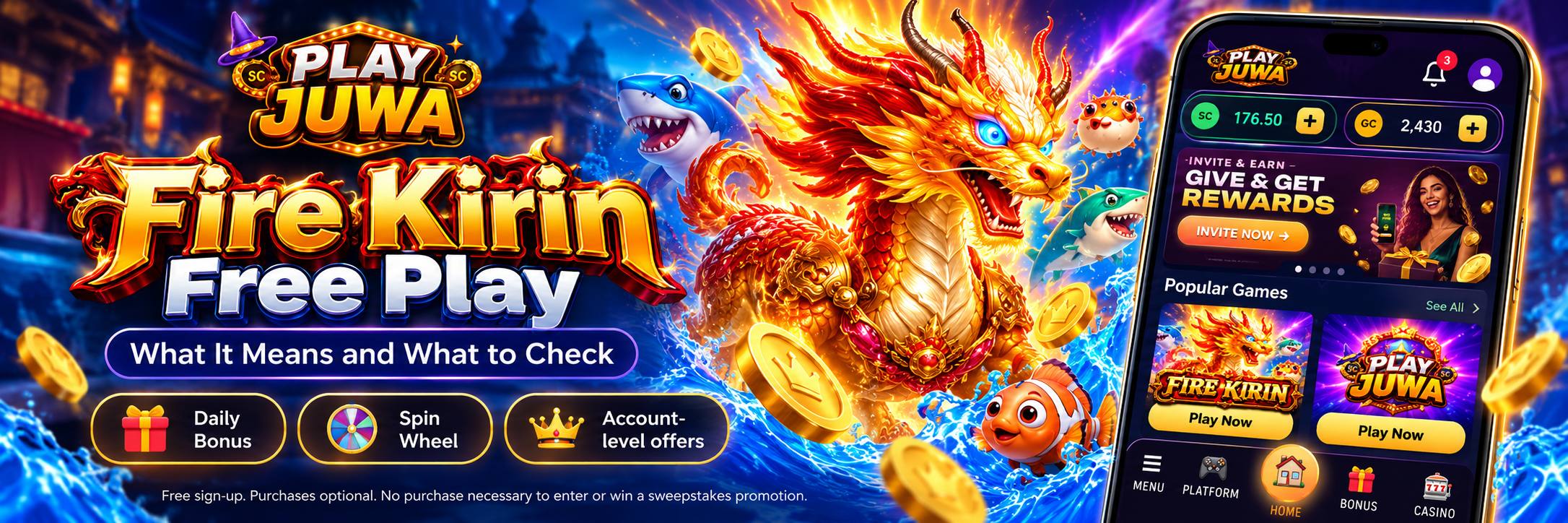Fire Kirin Free Play: What It Means and What to Check
