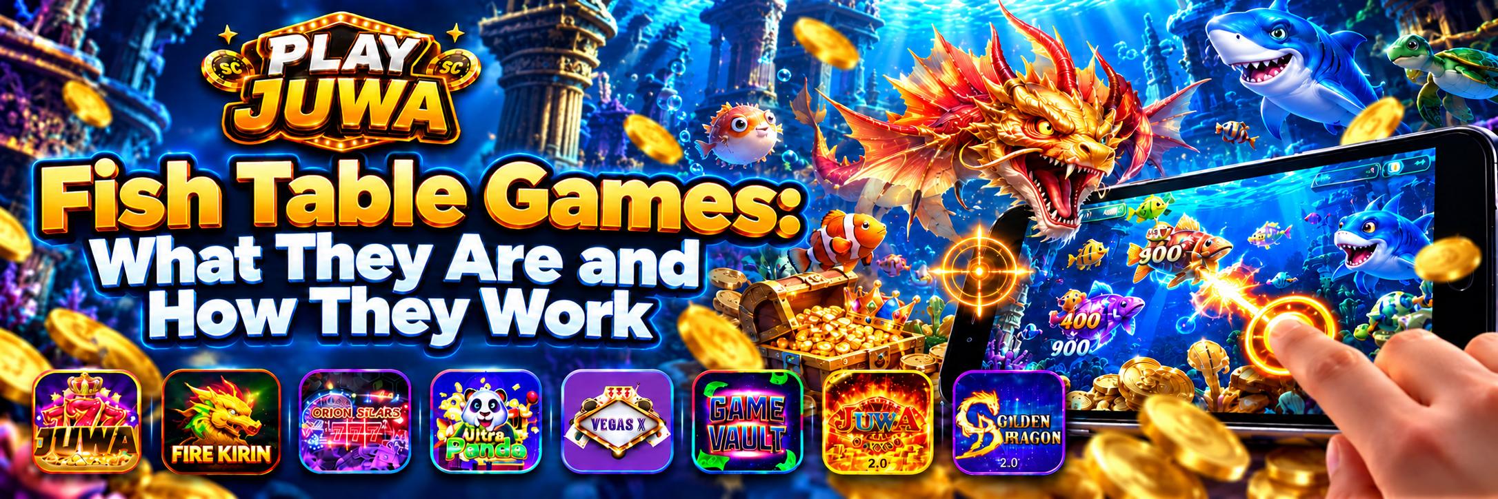 Fish Table Games Explained: How They Work, Controls and Types