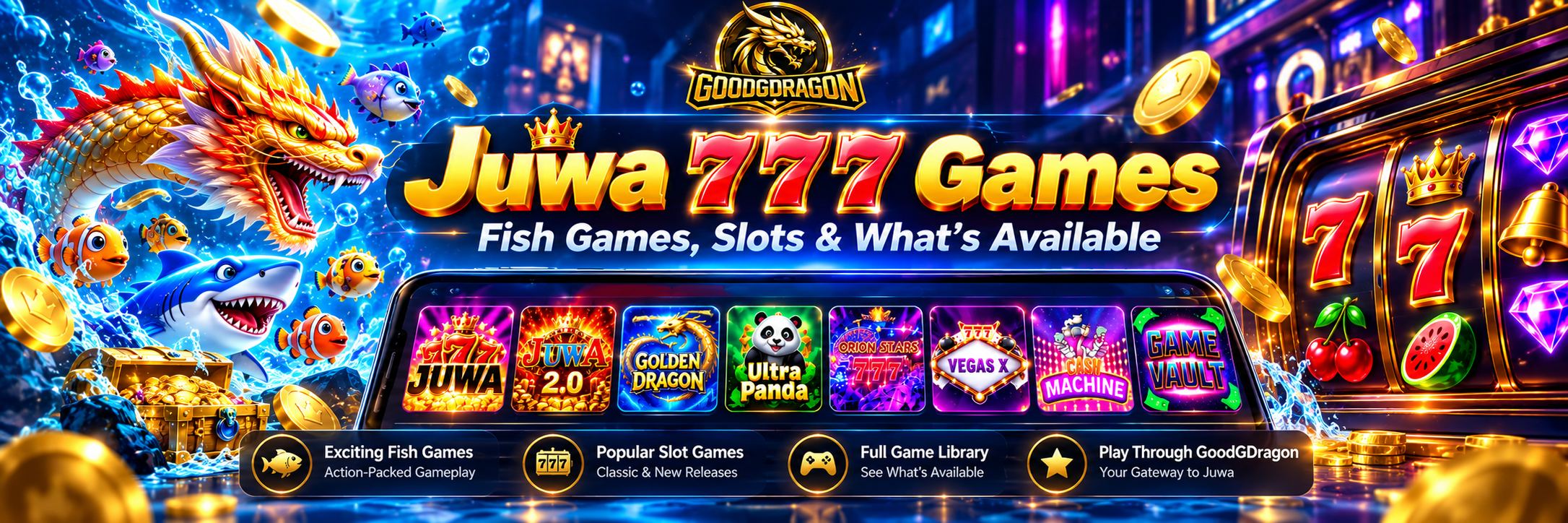 Juwa 777 Games: Fish Games, Slots & What’s Available